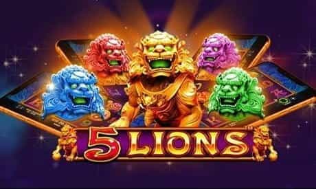 Image showing the 5 Lions slot