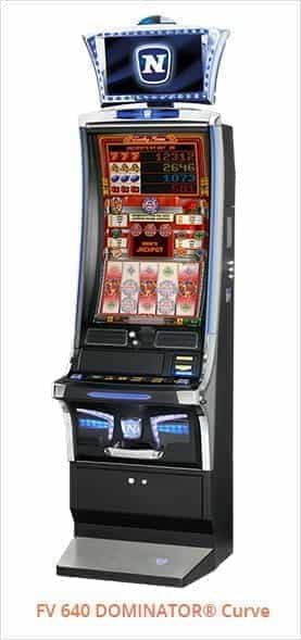 The FV 640 Dominator Cabinet is one of the Newest Slot Machines from Astra Games, part of the Novomatic UK Group of Companies