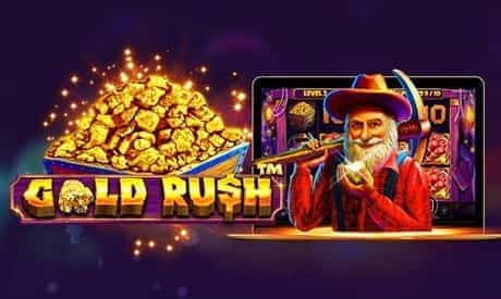 Gold Rush slot logo.