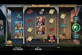 Image of the slot Halloween on a mobile device