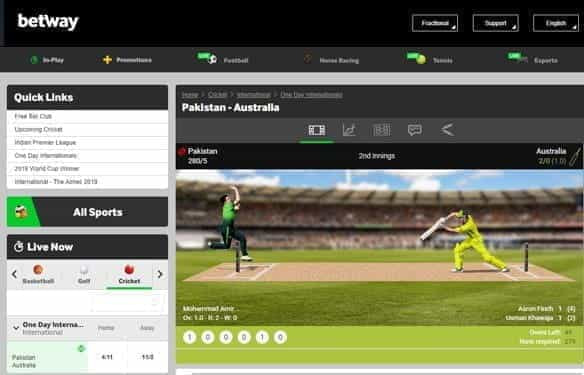 online cricket betting site