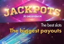 Jackpot offers at Grosvenor.