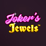 A Joker's Jewels slot game image.