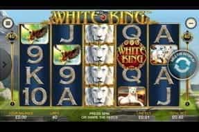 Mobile version of the White King slot.