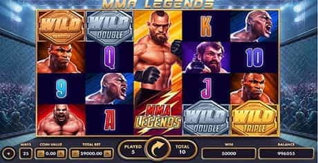 The MMA Legends game from Netgame.
