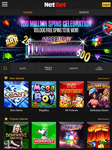 Game Selection on the Netent Casino App