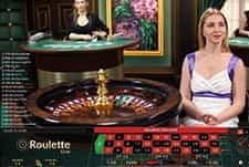Playing roulette at the Playzee live casino tables