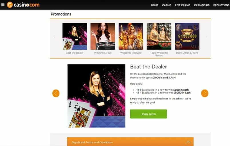 beat online casino blackjack