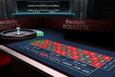 Play Realistic Roulette table game at Simba Games casino 