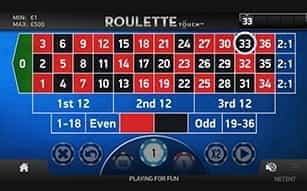Mr Green app includes Roulette Touch