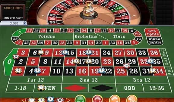 An in-game image of 3D Roulette Premium from Playtech.