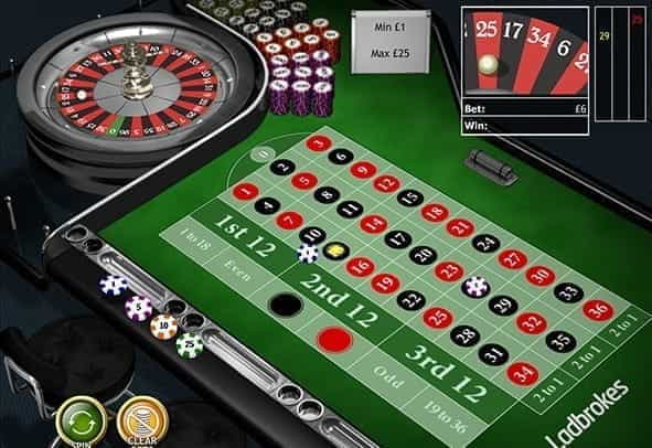 free online roulette table