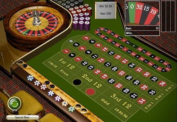Free demo of the Club Roulette game from Playtech.