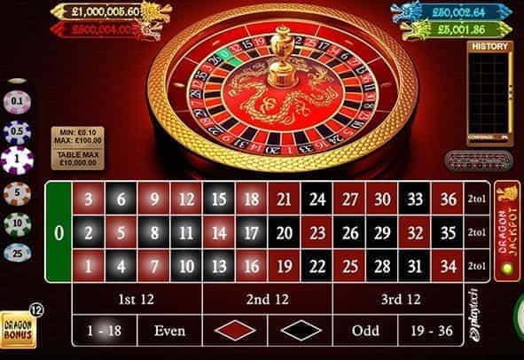 jackpot rules in roulette