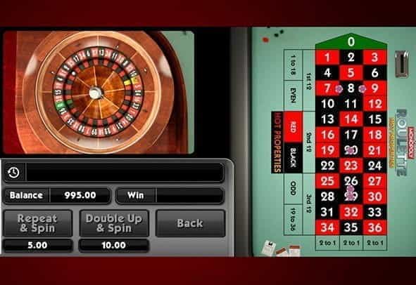 Cover image of the embedded Monopoly Roulette Hot Properties game