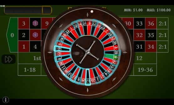Casino electronic roulette