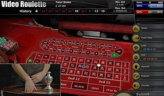 Play Video Roulette by Playtech at ladbrokes Casino