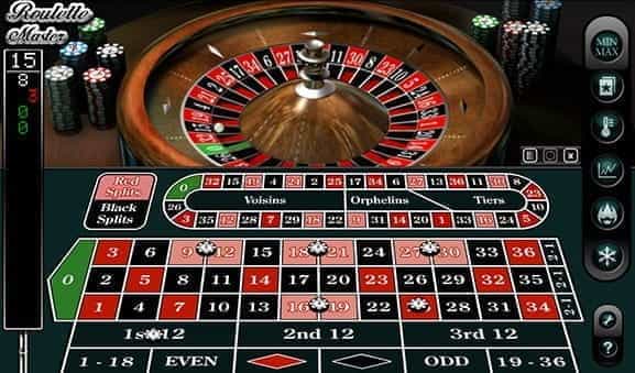 A screenshot of the game Roulette Master by NextGen.