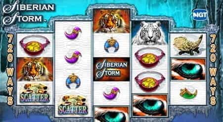 Siberian Storm by IGT has an Unusual Configuration