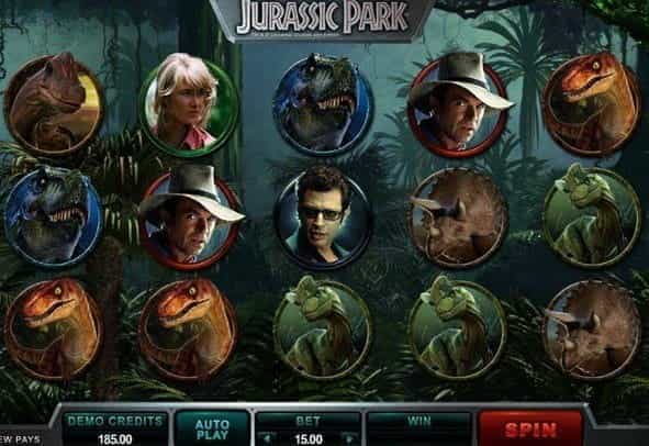Jurassic Park 243 ways Microgaming Slot Free Play