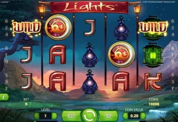 Practice version of Lights - play for free money and top up anytime!