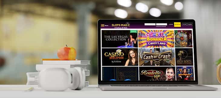 The Online Casino Games at SlotsMagic