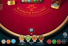A bet is placed for Blackjack at Wixstars