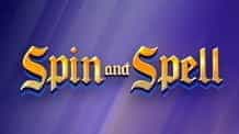 The Spin and Spell slot logo from BGaming