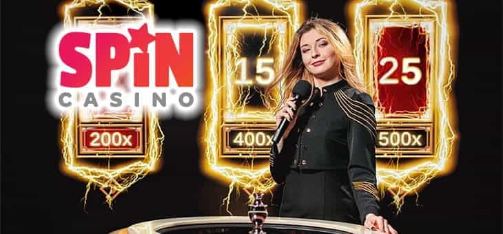 The Online Lobby of Spin Casino