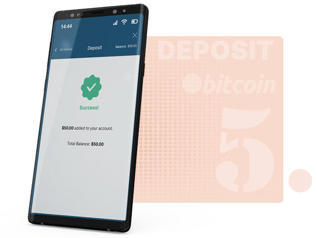 Bitcoin Deposit Confirmation Page