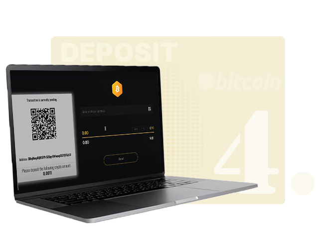  Sending Bitcoin Deposit via Crypto Wallet