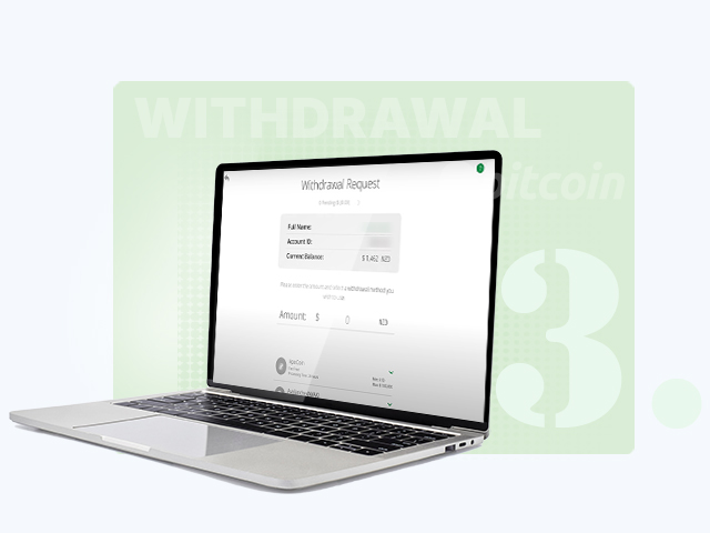 Selecting the Withdrawal Amount