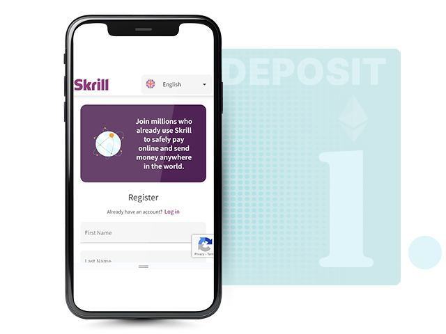 Create or Login to Your Skrill Account