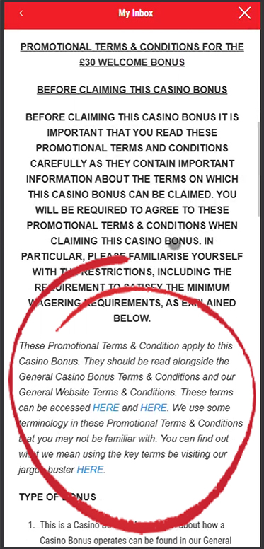 The Bonus Terms of Ladbrokes