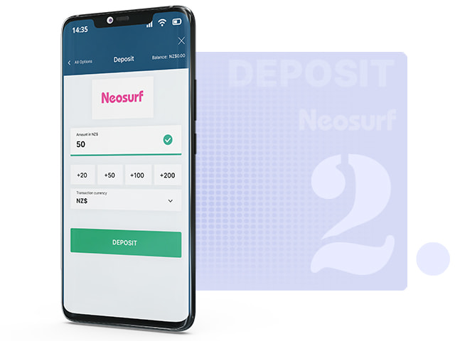 Enter Neosurf Voucher Code