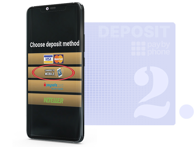 Choose Pay by Phone Payment Method