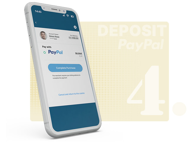 PayPal Log-in Screen