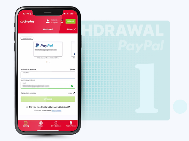 Choose PayPal for Your Withdrawal