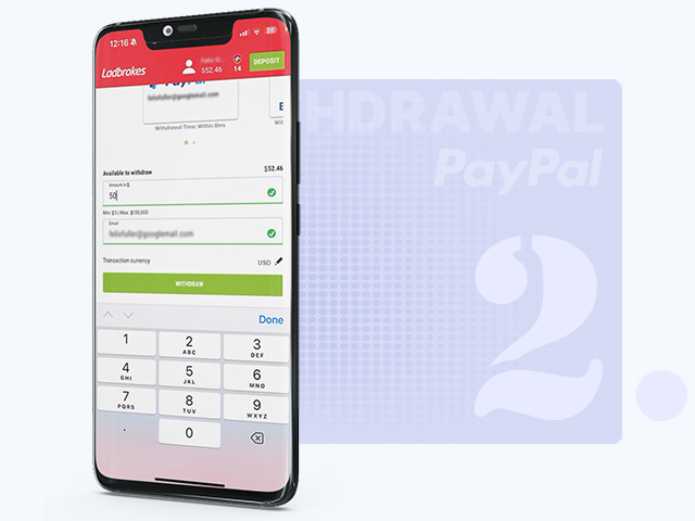 Enter Your Withdrawal Amount