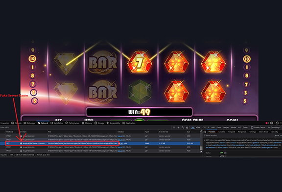 Fake NetEnt Server Source Code