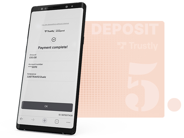 Bank App Deposit Confirmation Page