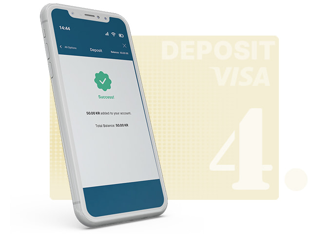 Visa Deposit Confirmation Page