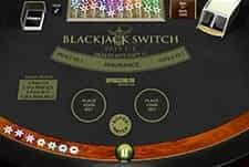 Switch Blackjack style provided by PlayTech at SuperCasino