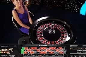 Evolution Gaming's award-winning Immersive Roulette at William Hill live casino.