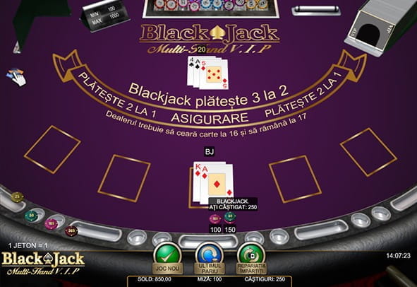 Jucați Blackjack VIP multihand în variantă demo la Circus Casino