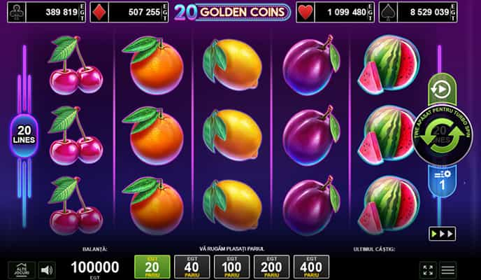 20 Golden Coins slot dublaje