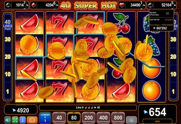 Încercați 40 Super Hot slot în varianta demo