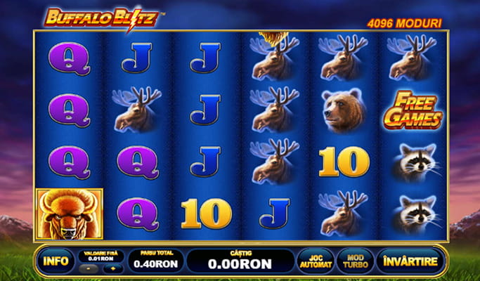 Buffalo Blitz slot care plătește bine