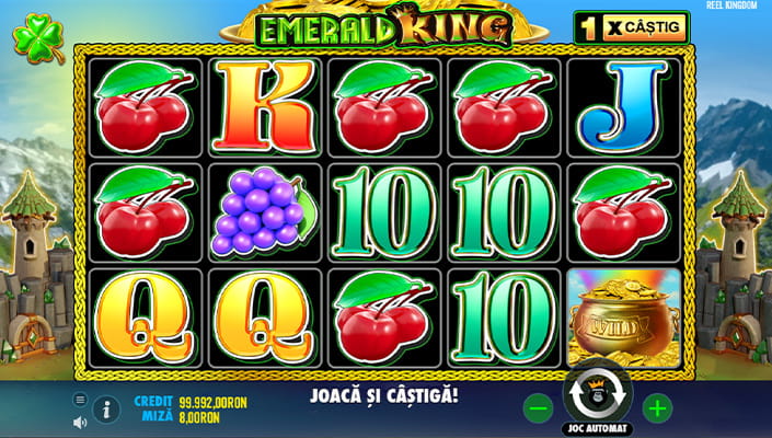 Emerald King Rainbow Road slot care plătește bine