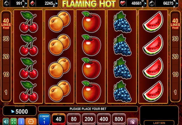 Incercați Flaming Hot slot în varianta demo